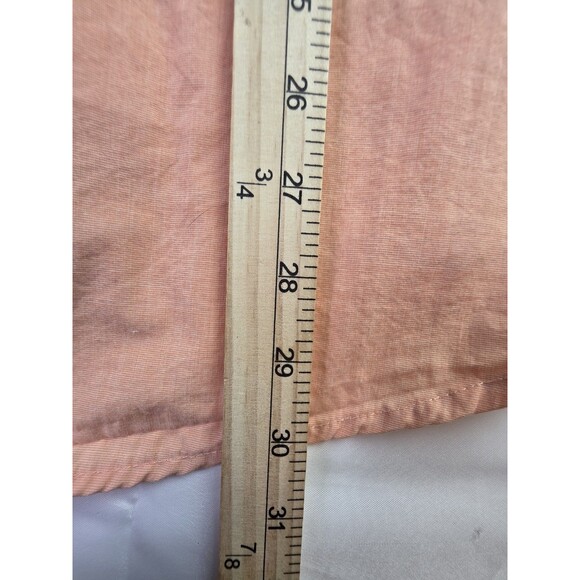 Izod Shirt Men's XL Peach Long Sleeve Button‎ Up Shirt - Picture 8 of 8